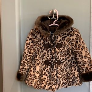 Toddler Faux  Fur Winter Coat 12 month